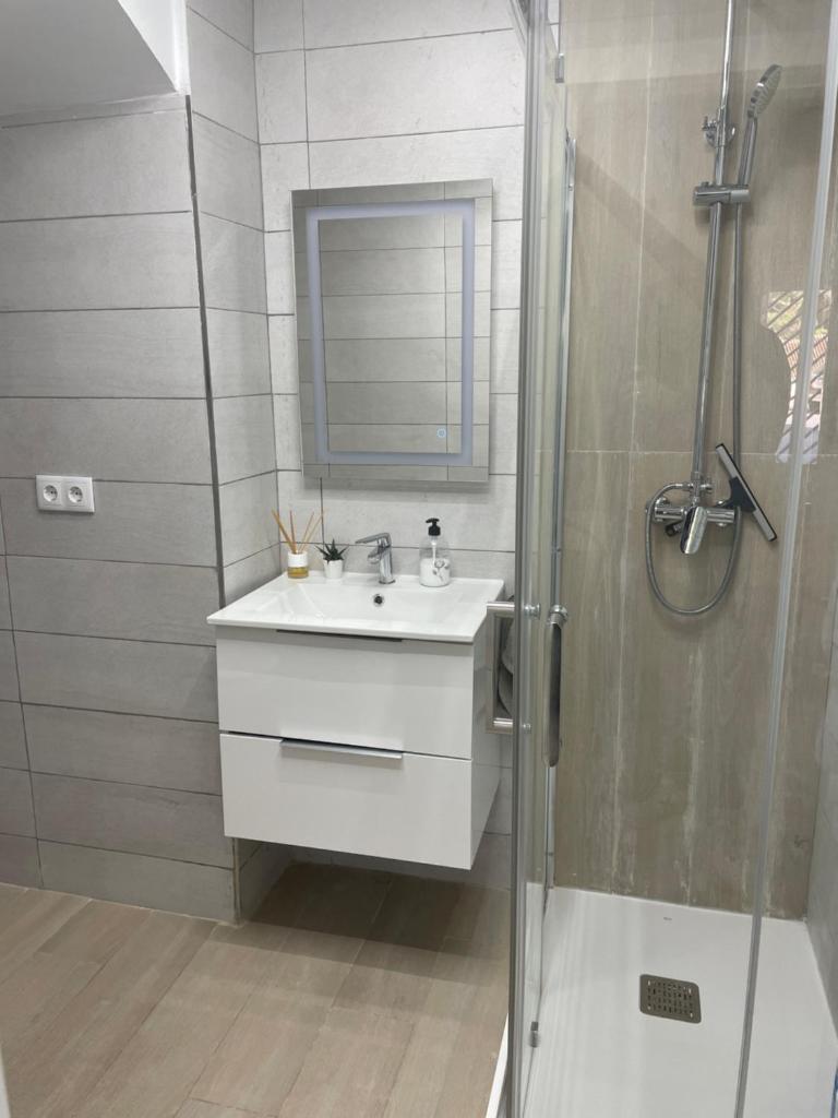 Planta baja moderna y nueva a estrenar en el centro ciudad 2 habitaciones y 2 baños 3