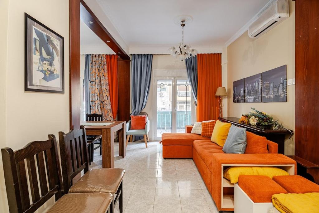 Fully equipped and Family-friendly with 4k NETFLIX at Thessaloniki Center 5