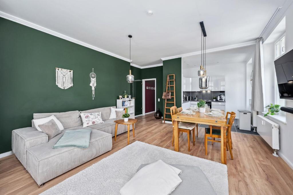 TRABER APARTMENTS 1 SZ Balkon 2 Badezimmer Südvorstadt 5