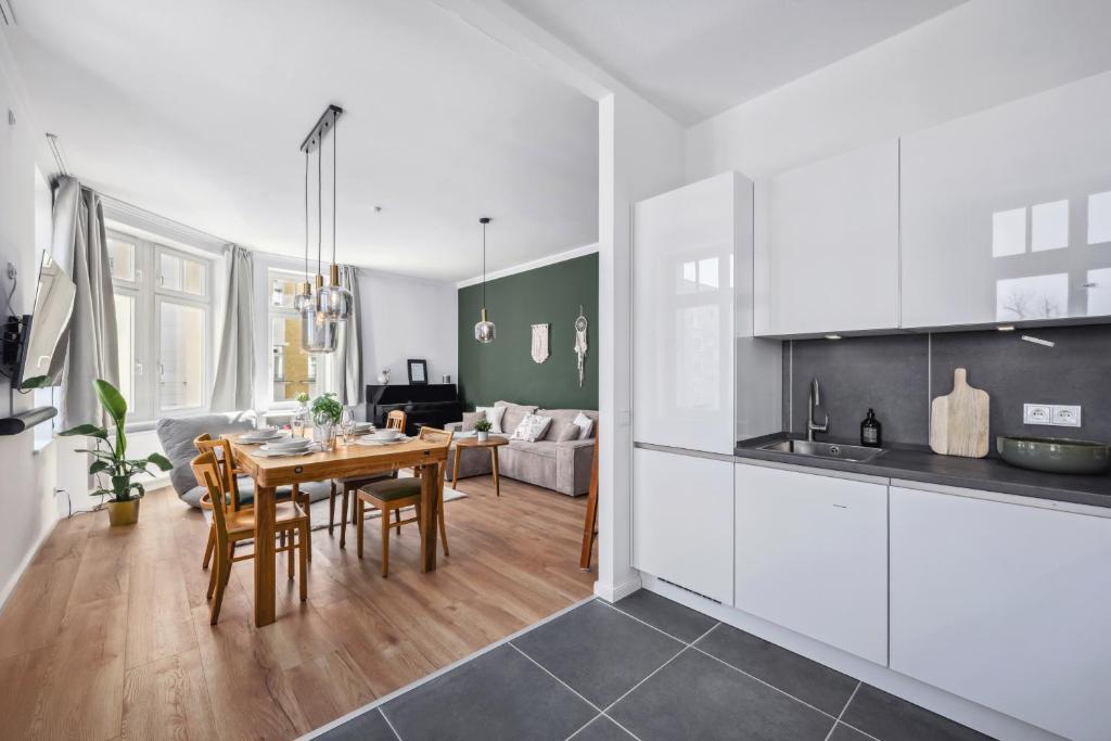 TRABER APARTMENTS 1 SZ Balkon 2 Badezimmer Südvorstadt 8