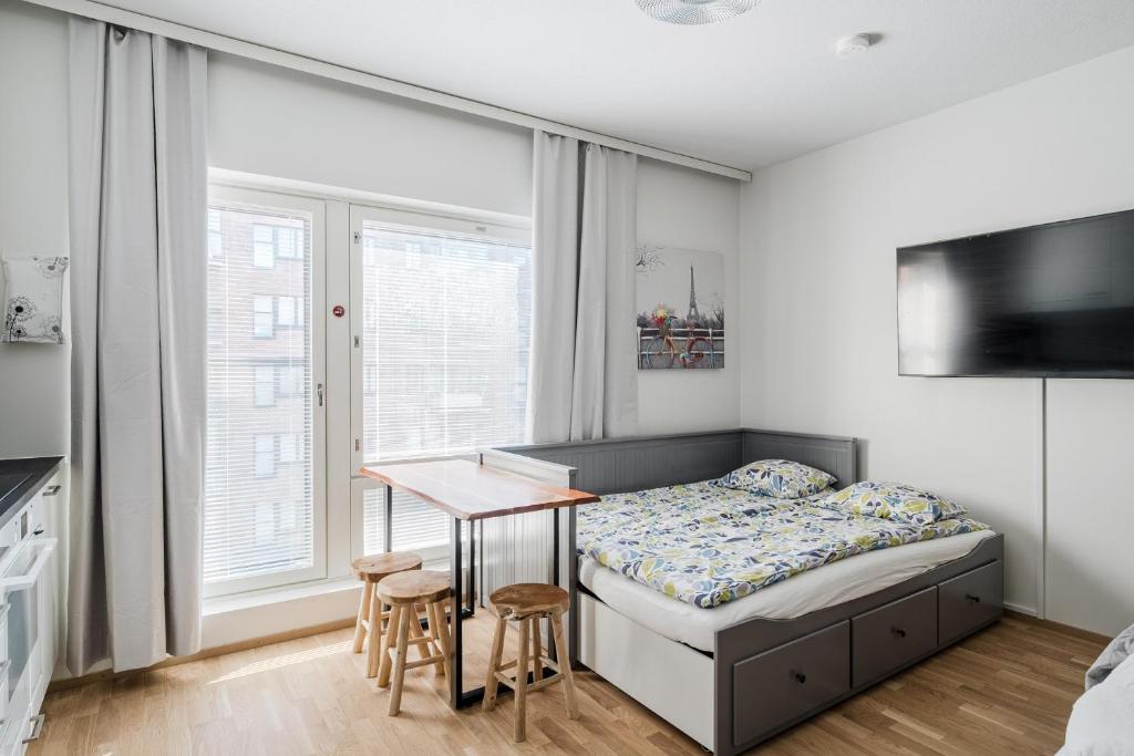 28m2 condo & own parking place indoors 8