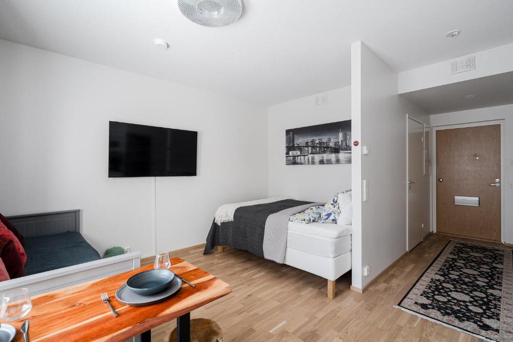 28m2 condo & own parking place indoors 7