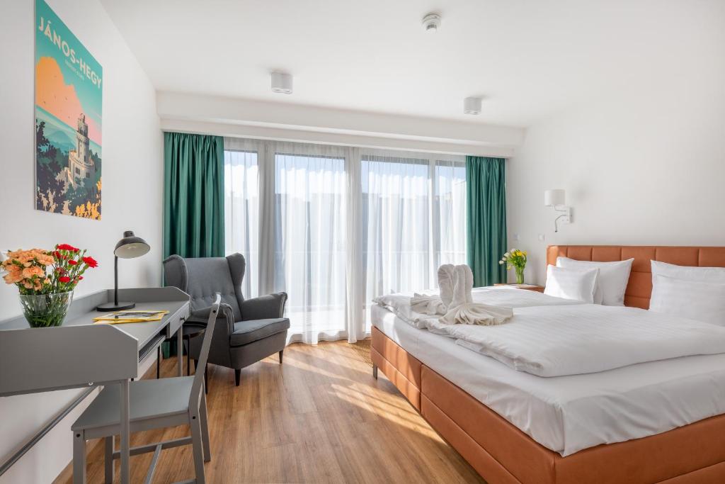BUDAPEST DOWNTOWN RESIDENCES VH - AC, Elevator, Terrace 1