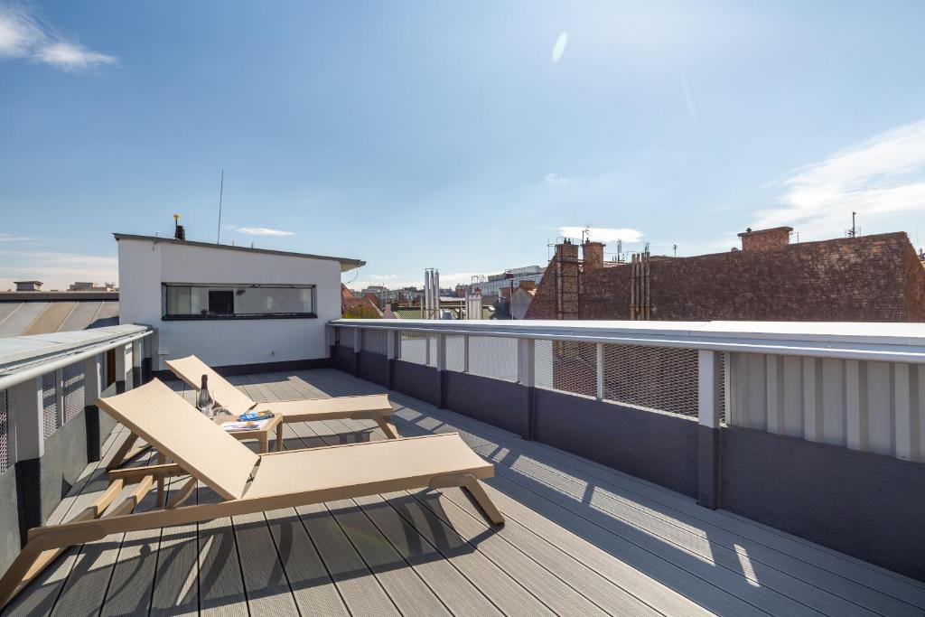 BUDAPEST DOWNTOWN RESIDENCES VH - AC, Elevator, Terrace 7