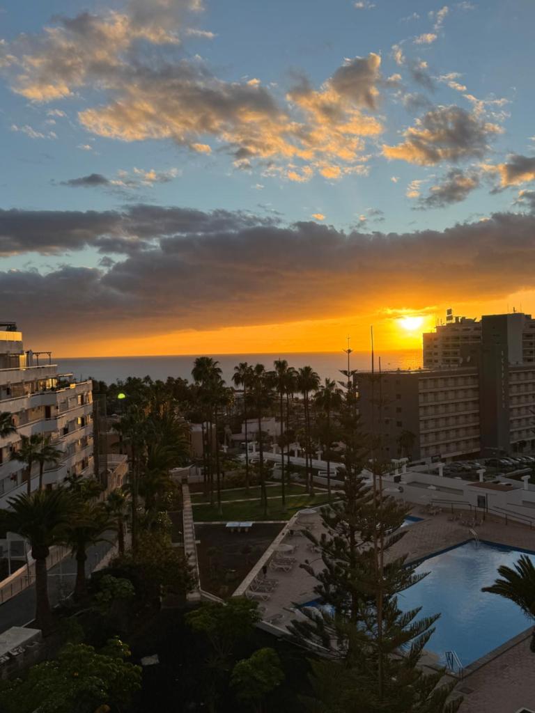 Las Americas with pool view