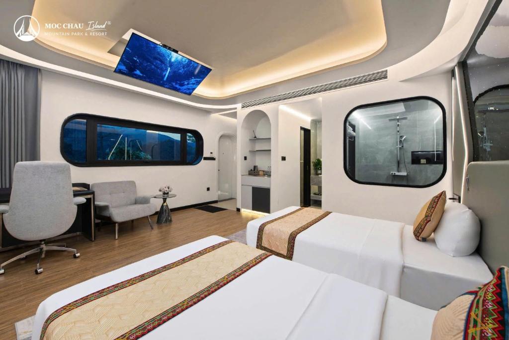 Mộc Châu Island Mountain Park And Resort - Camping Island