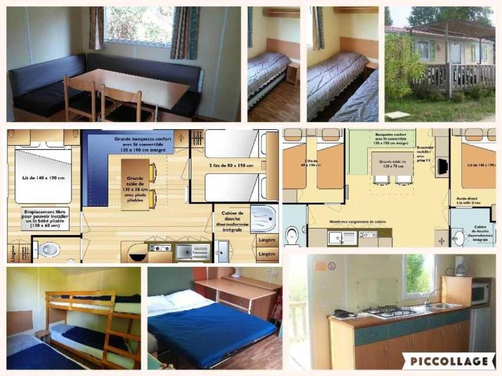 Photo de la galerie de l'établissement Camping 3 étoiles - Piscine - efaaea, à Villefranche-du-Périgord