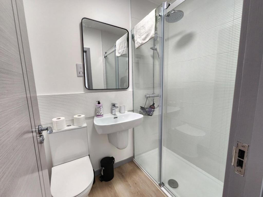 Luxury 2-Bed Apartment with AC, Sleeps 6, Private Garden, Free Parking, Netflix 8