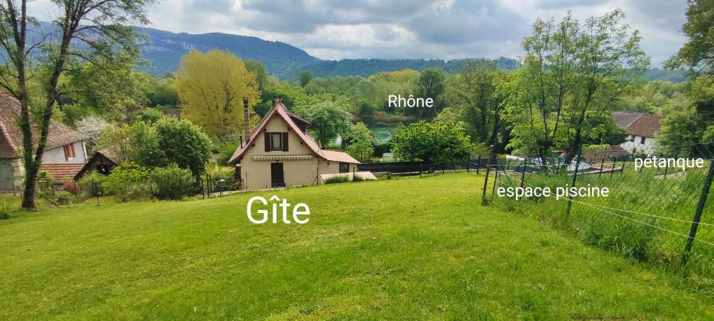 Paysage naturel près de la maison de vacances