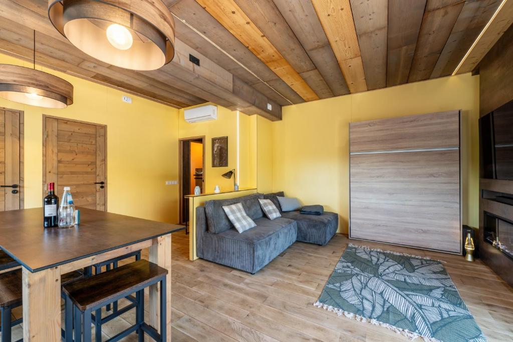 Appartement avec piscine & terrasse vue montagne 5