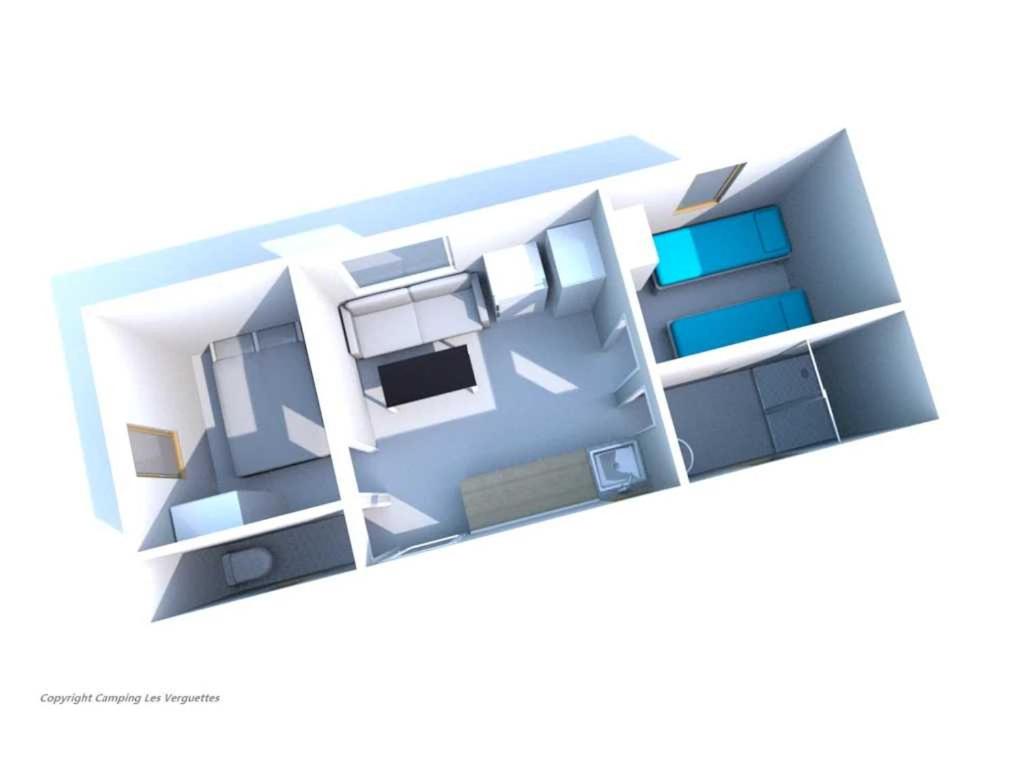 Photo de la galerie de l'établissement Camping 3 étoiles - Piscine - efaeh0, à Malemort-du-Comtat