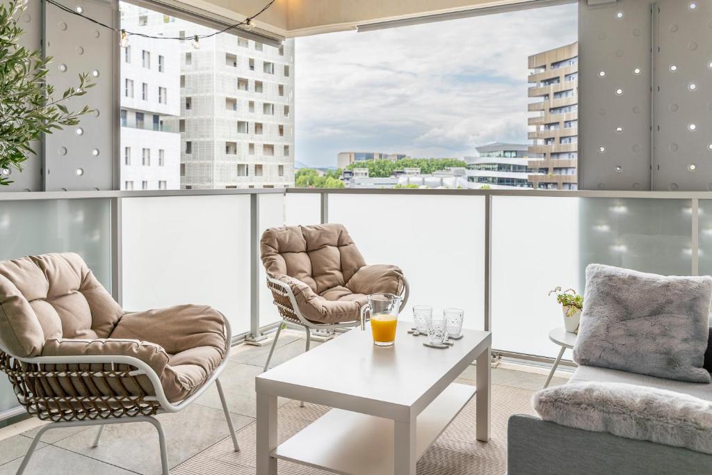 Urban Chic Montpellier - Terrace - Private Parking 2