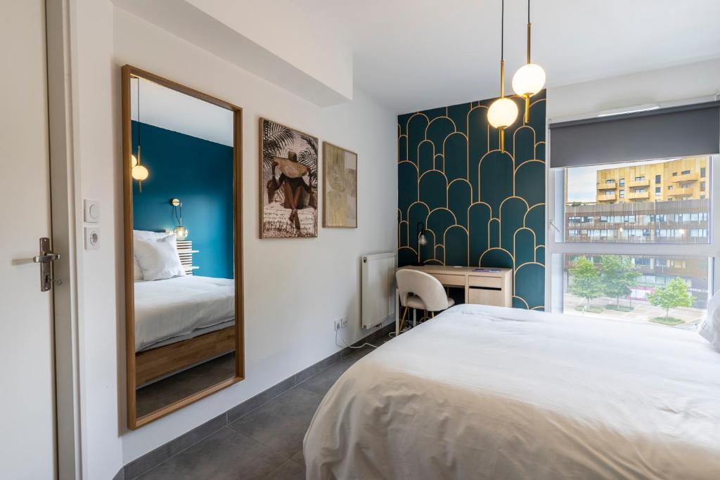 Urban Chic Montpellier - Terrace - Private Parking 4