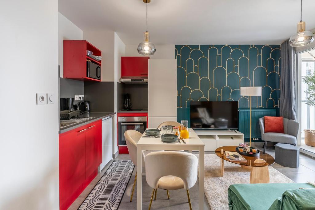 Urban Chic Montpellier - Terrace - Private Parking 8