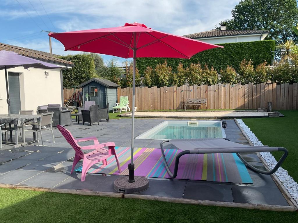 Maison piscine proche Bordeaux 6