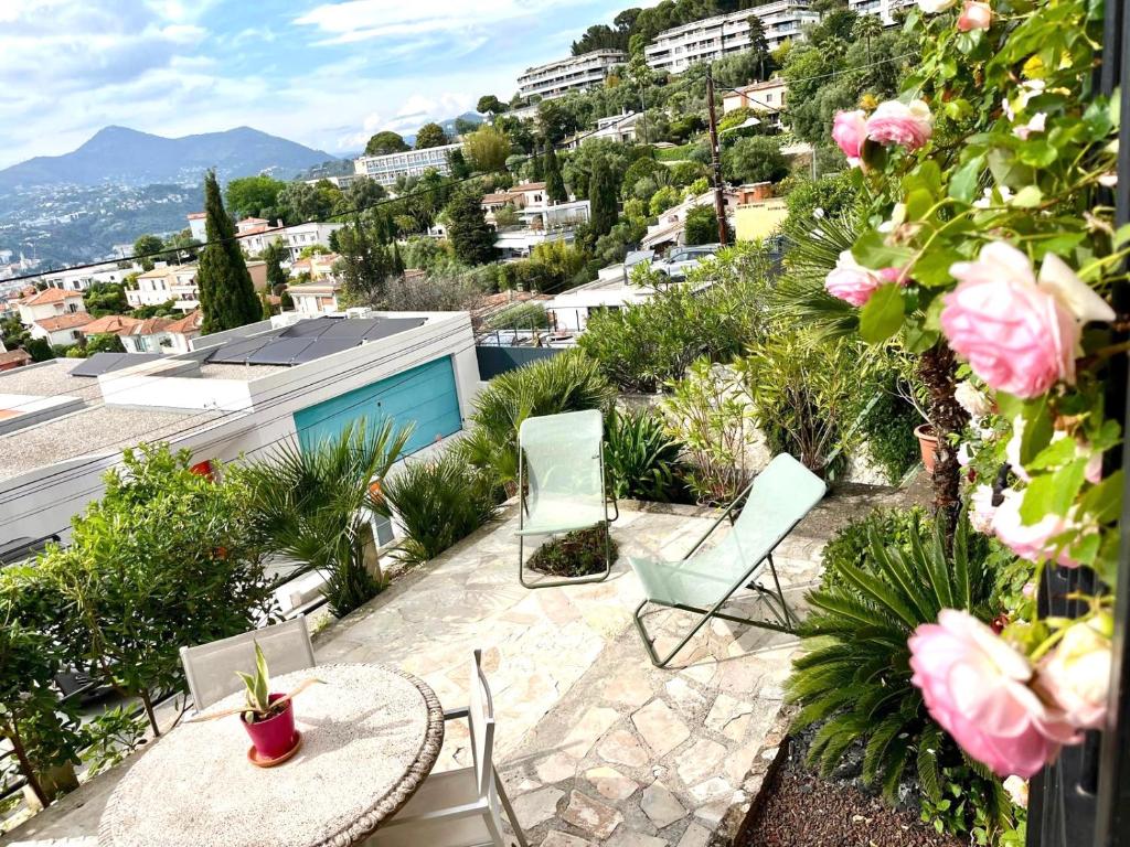 Terrasse, vue mer & montagne, parking & clim 6
