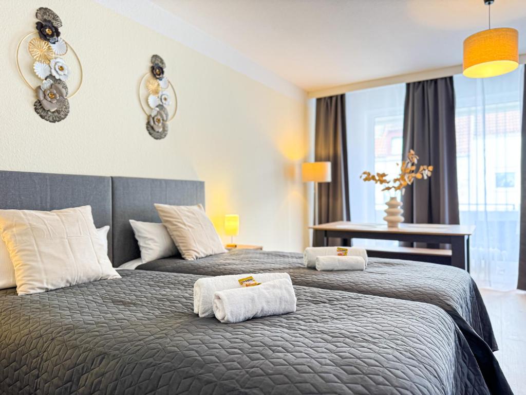 ImmoStay Waterfront Apartments - Balkon über Bremen & Parking 5