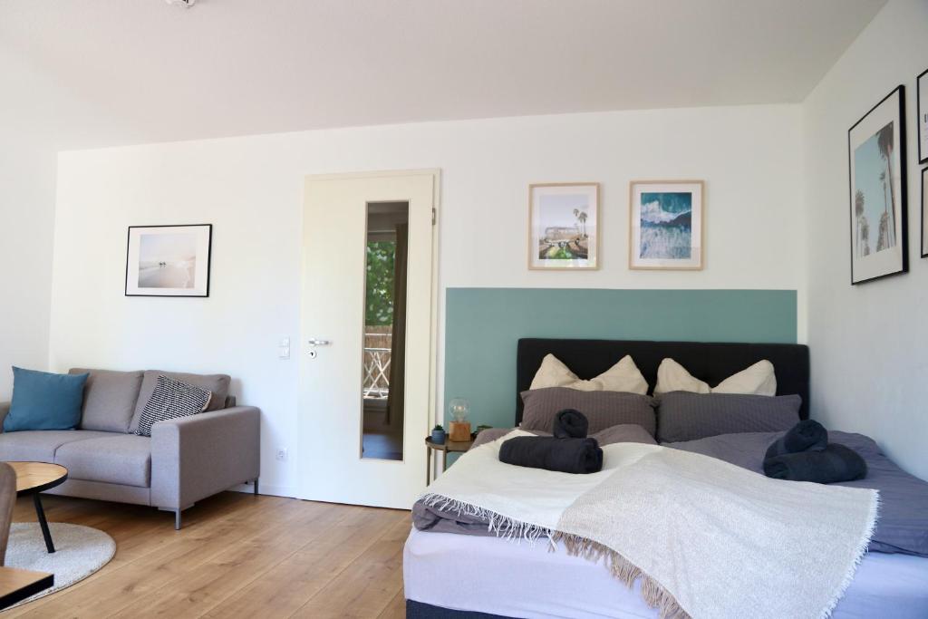 Gemütliches 1R Apartment mit Balkon, Parking, TV Streaming 7