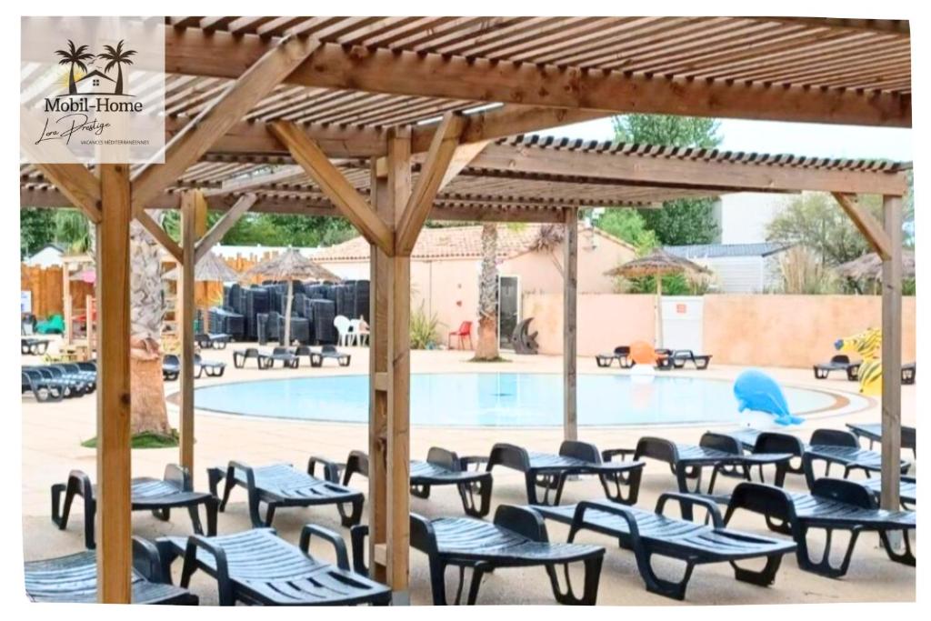 Photo de la galerie de l'établissement Mobil-home aux Sables du Midi chez Catherine et Bernard., à Valras-Plage 19 autres photos