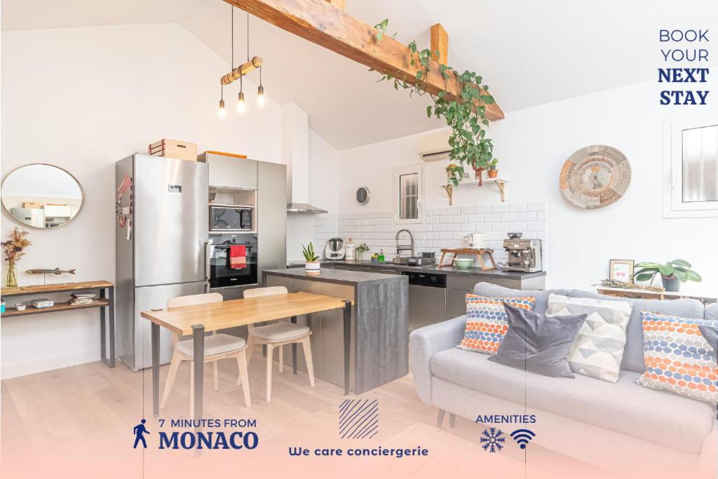 Cosy Townhouse 5 min Monte-Carlo Casino 1