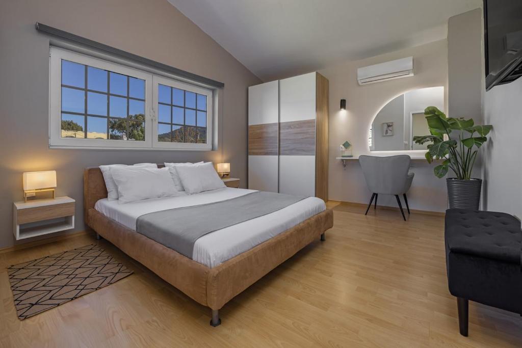 Coral Paradise Luxury Modern Family Villa with Jacuzzi, Pool View & Parking in Rhodes Island 2