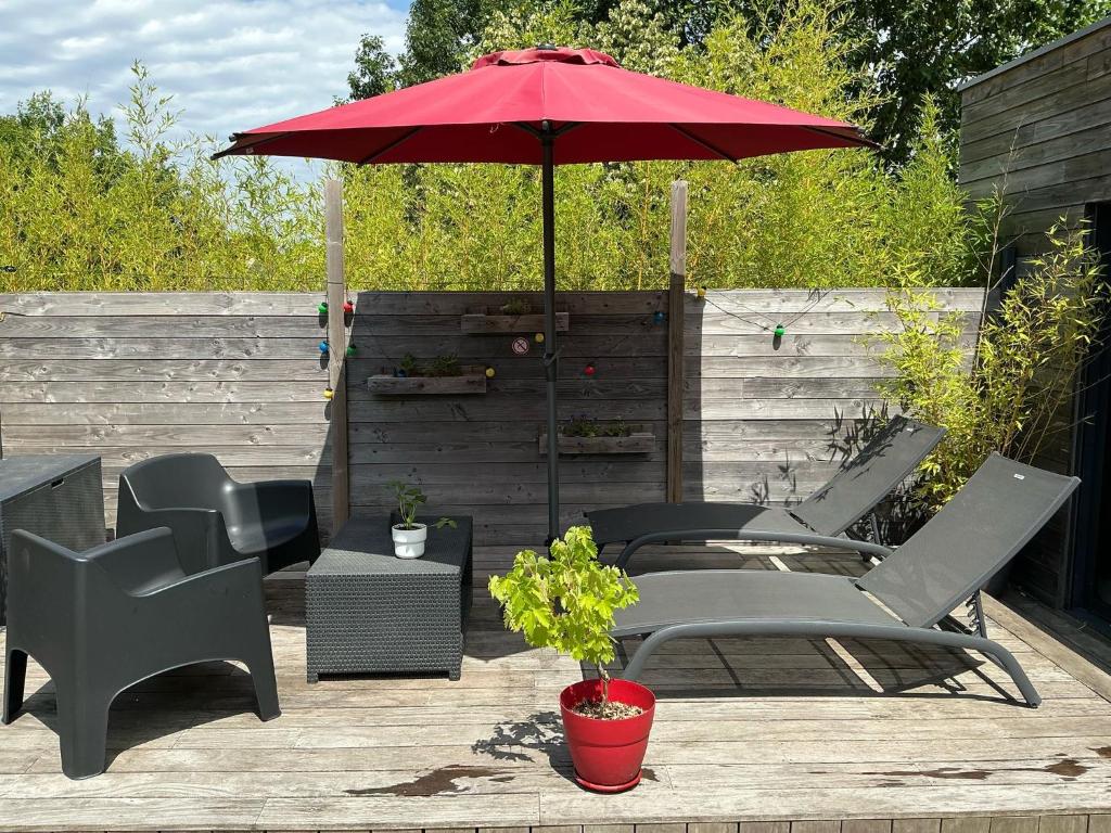 Loft privatisé avec spa XXL et piscine chauffée 7