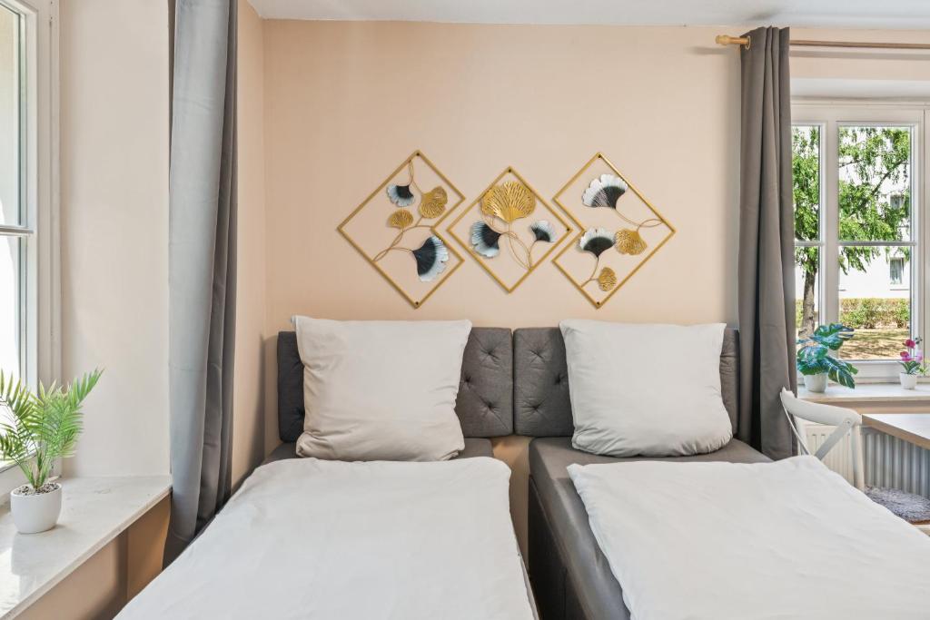 DresdenStay Nähe Elbepark 2 Schlafzimmer Kamin PS4 7