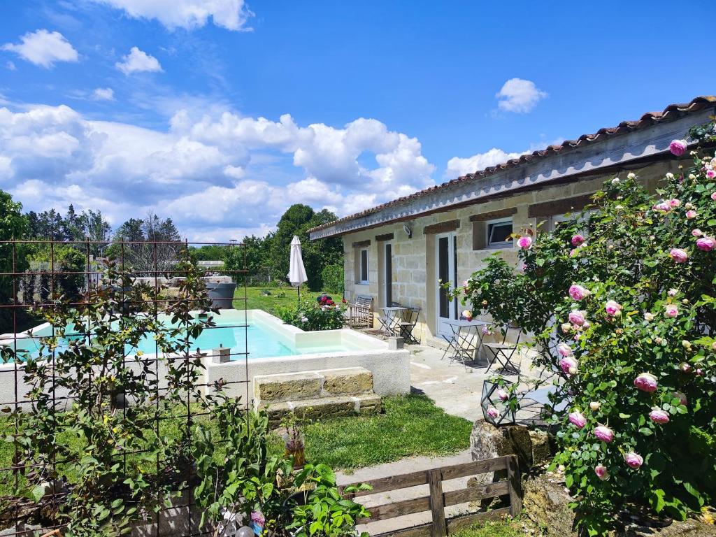 Jolie villa avec piscine dans le St emilionnais 7