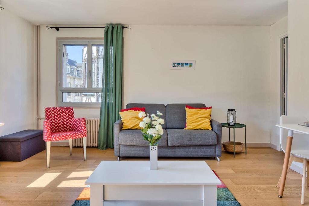 Le Cléa joli F2 au coeur de la ville de Rouen 8