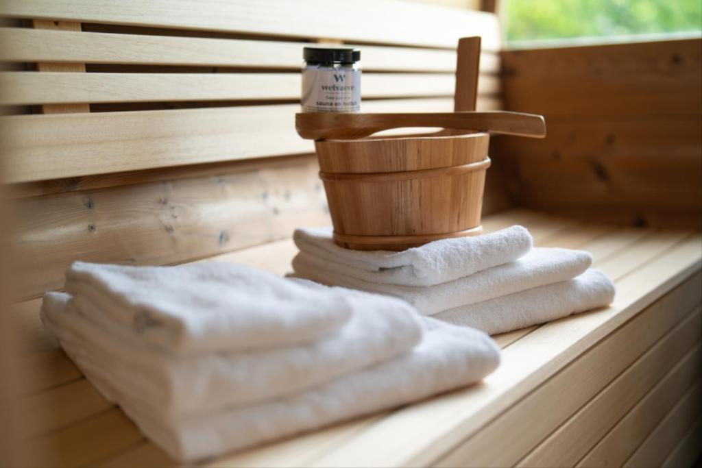 Wellness Villas with sauna, outdoor bath and shower, Parc Maasresidence Thorn 6