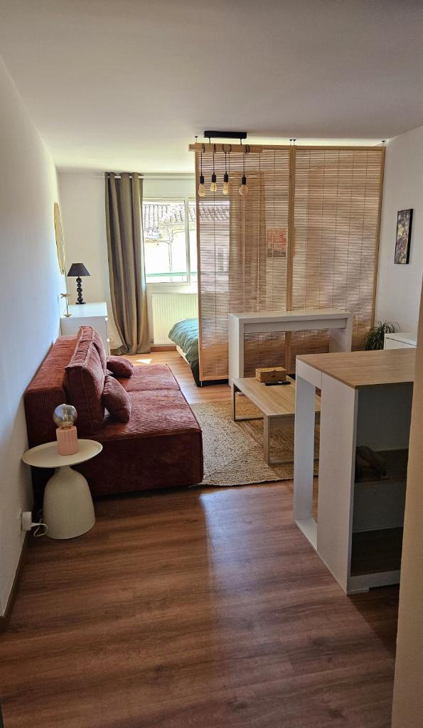 Grand studio au coeur de Nîmes à côté des Arènes 1