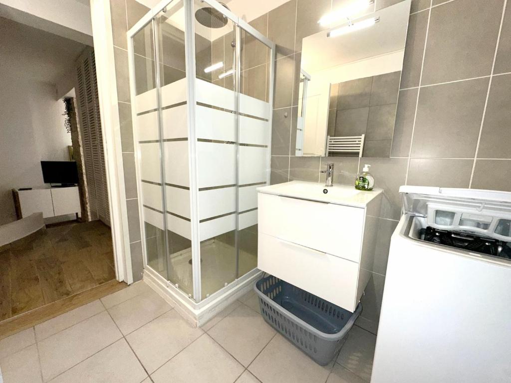 Bastia F1 type loft plein centre, calme, clim, refait à neuf et à 200m du port 8