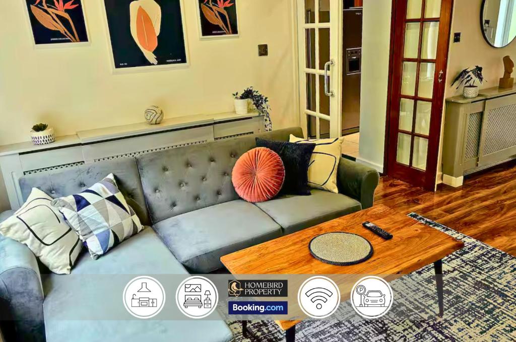 2 Large Bedroom House By Homebird Property Management Short Lets & Serviced Accommodation Leeds With Private Parking & Garden 2