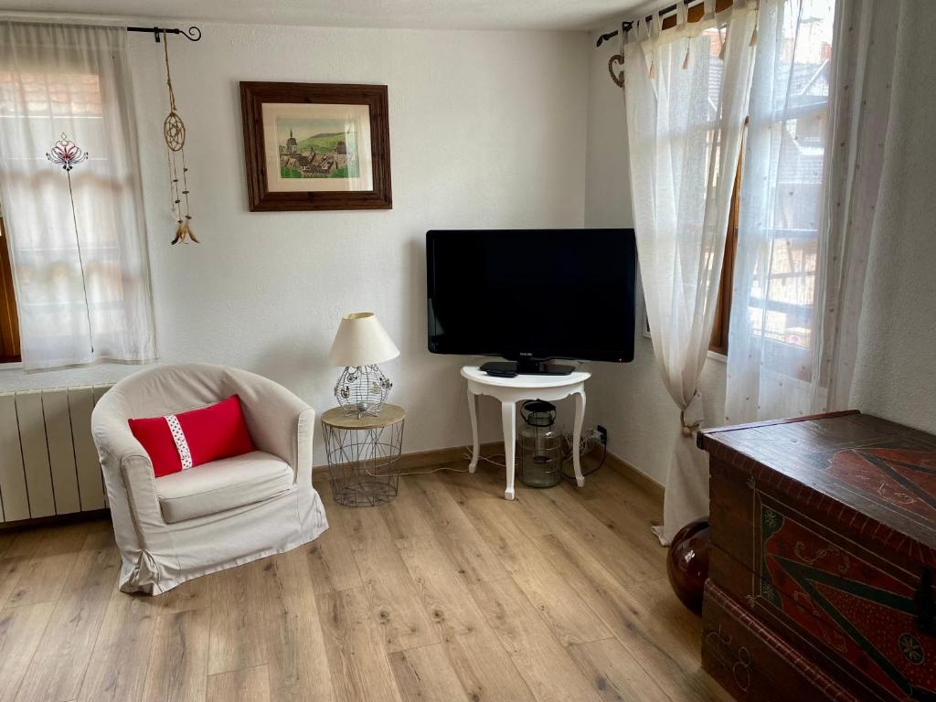 Gîte de caractère au calme , proche quartier historique, Au Merlenchanteur 2