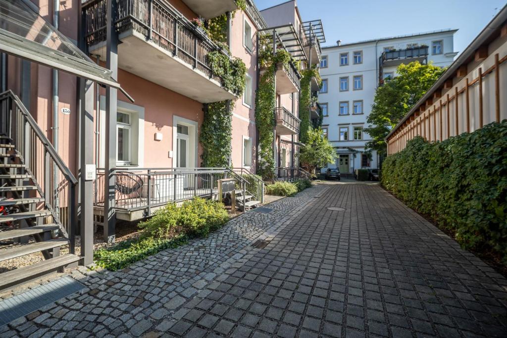 CoView - Dresden Neustadt - Küche - Terrasse - Highspeed Wlan 6