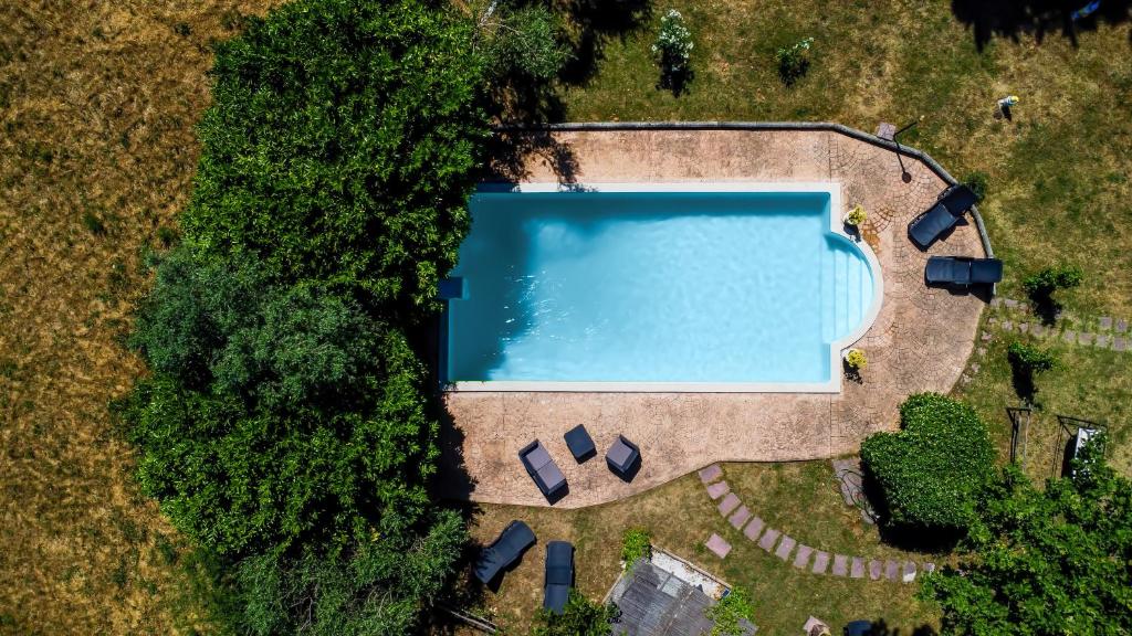 Piscine de l'établissement SCAPPO IN UMBRIA, La Casa nel bosco ou située à proximité