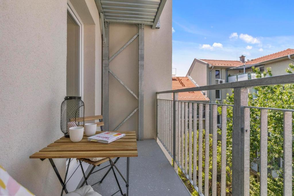 Novo Apartments balcony near Train Station 3