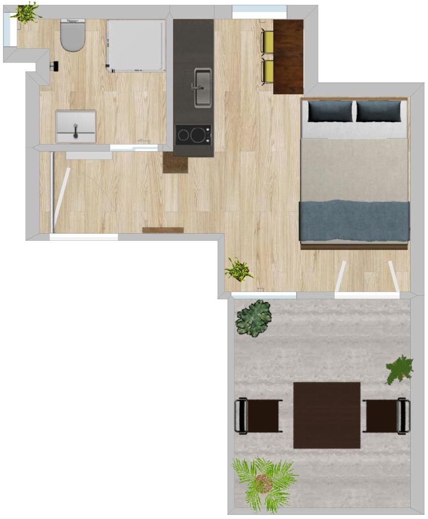 Tiny Old Town Studio 8