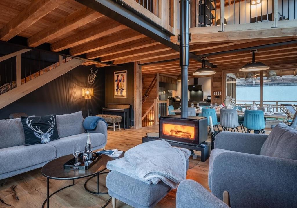 Chalet Le Refuge Luxe Authenticité à 200 m télécabine L Aravet Serre Chevalier