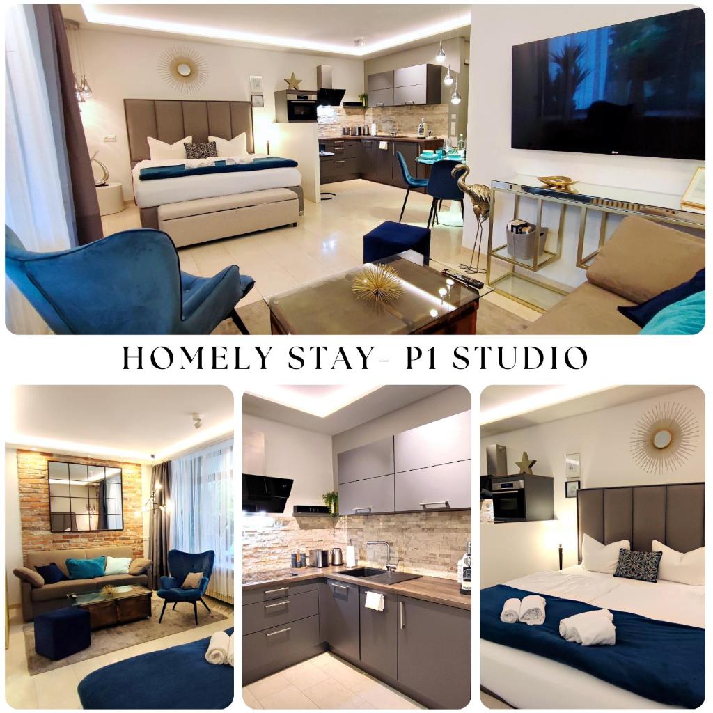 HOMELY STAY Studio P1 - Elegant Self-Check-in Studio-Apartment in Munich -with Kitchen and Washing Machine 1