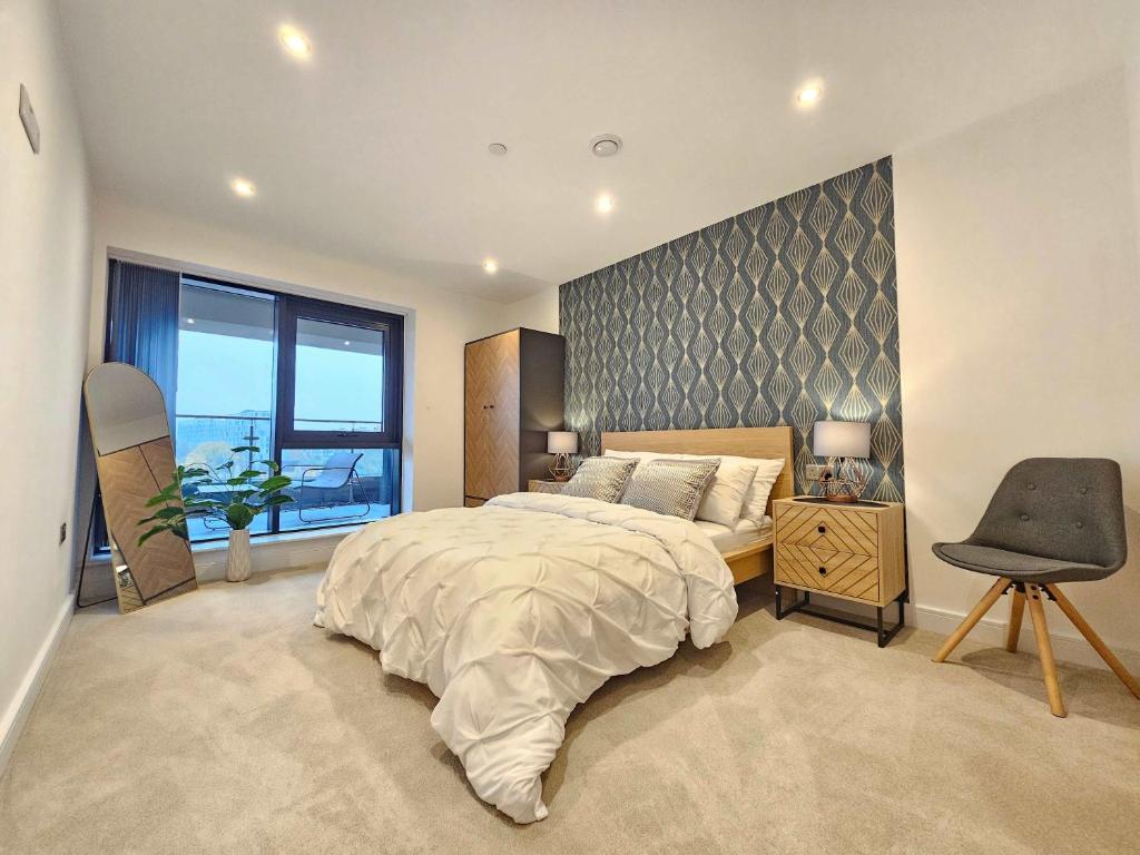 Modern Apartment City Center Leeds with Terrace 8
