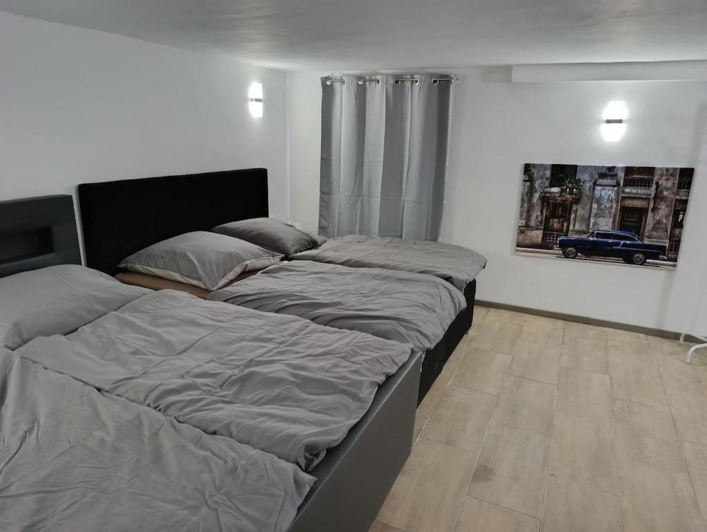 100 qm Apartment,WLAN, TV free Parking,24 h check-in, ,full kitchen,Untergeschoss ,3 Schlafzimmer -Wohnzimmer integriert 2