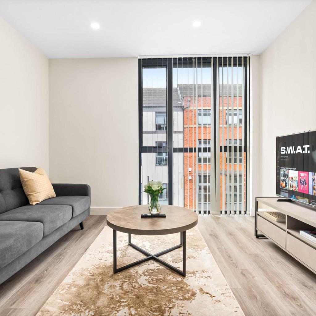 Modern 2-Bed Apartment - Jewellery Quarter - Fast Wi-Fi - Netflix 5AH 7