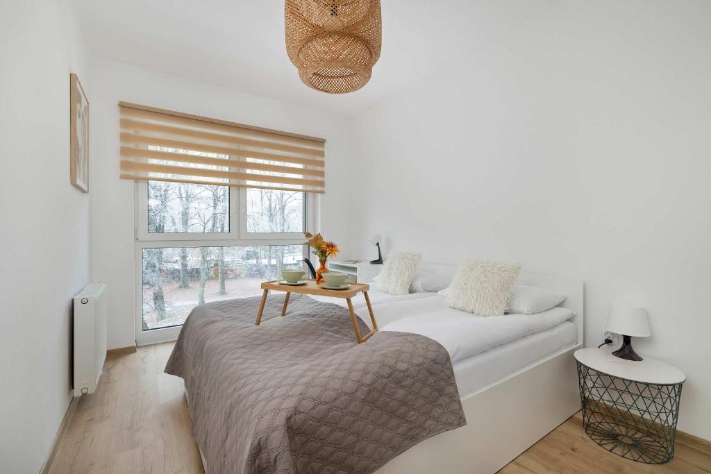 Modern Apartment with Parking and Balcony near the City Center by Noclegi Renters 2