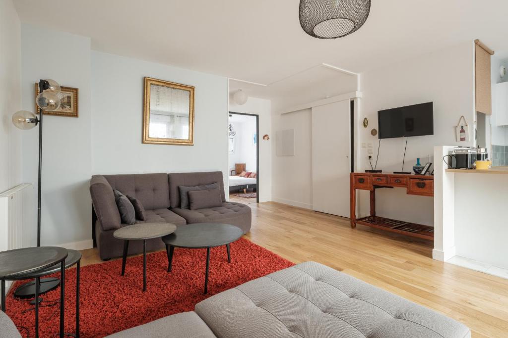Appartement Calme en Centre-ville avec Parking 5