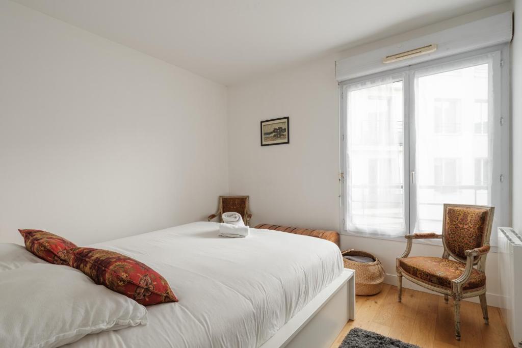 Appartement Calme en Centre-ville avec Parking 7