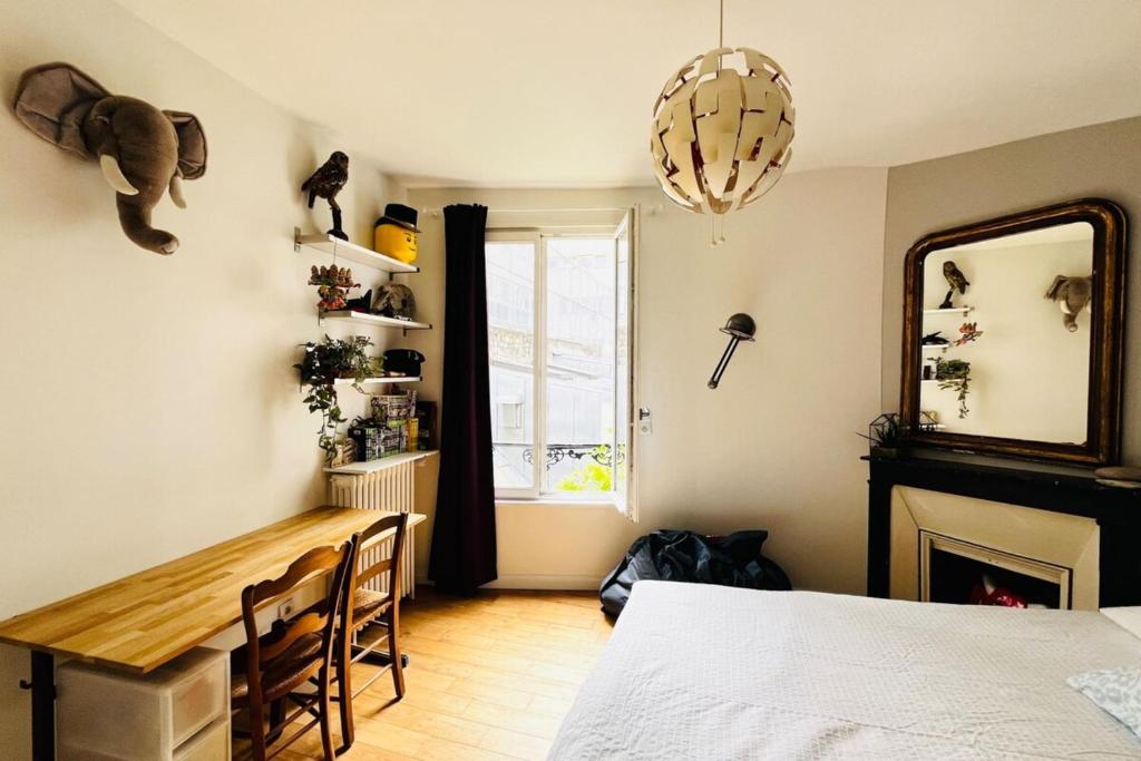 Oberkampf 11th Bohemian Apartment with Hammock managed by Mey Agency 5