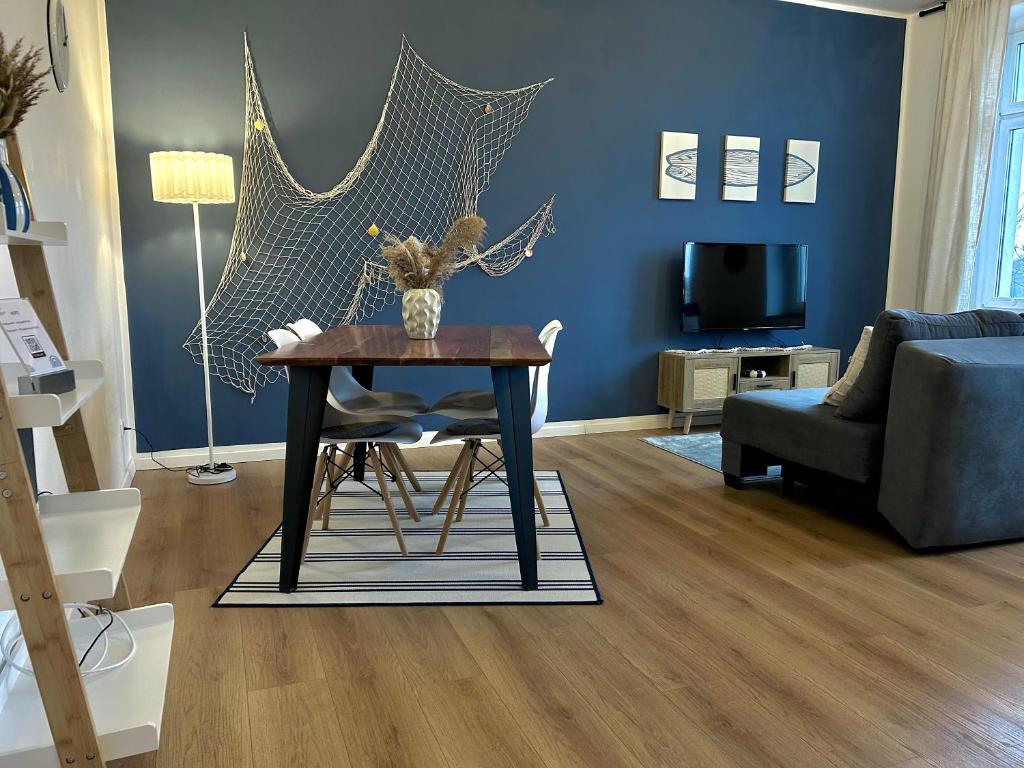 Maritimes Design-Apartment I WLAN Netflix Nespresso 3