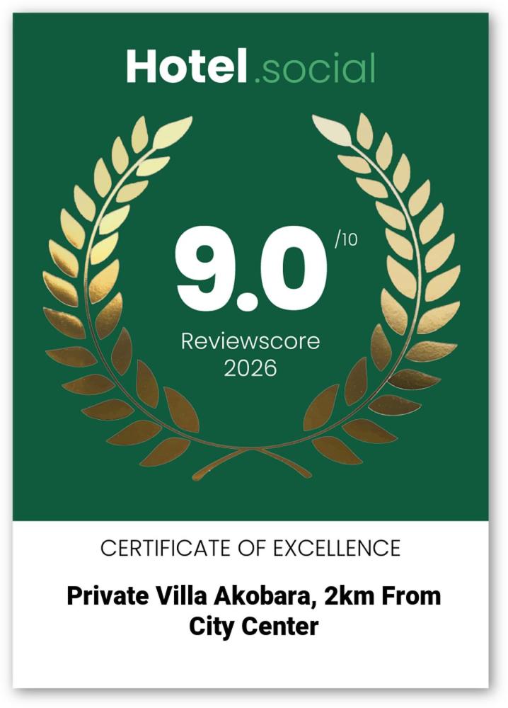 Private Villa AKOBARA, 2km from city center 7