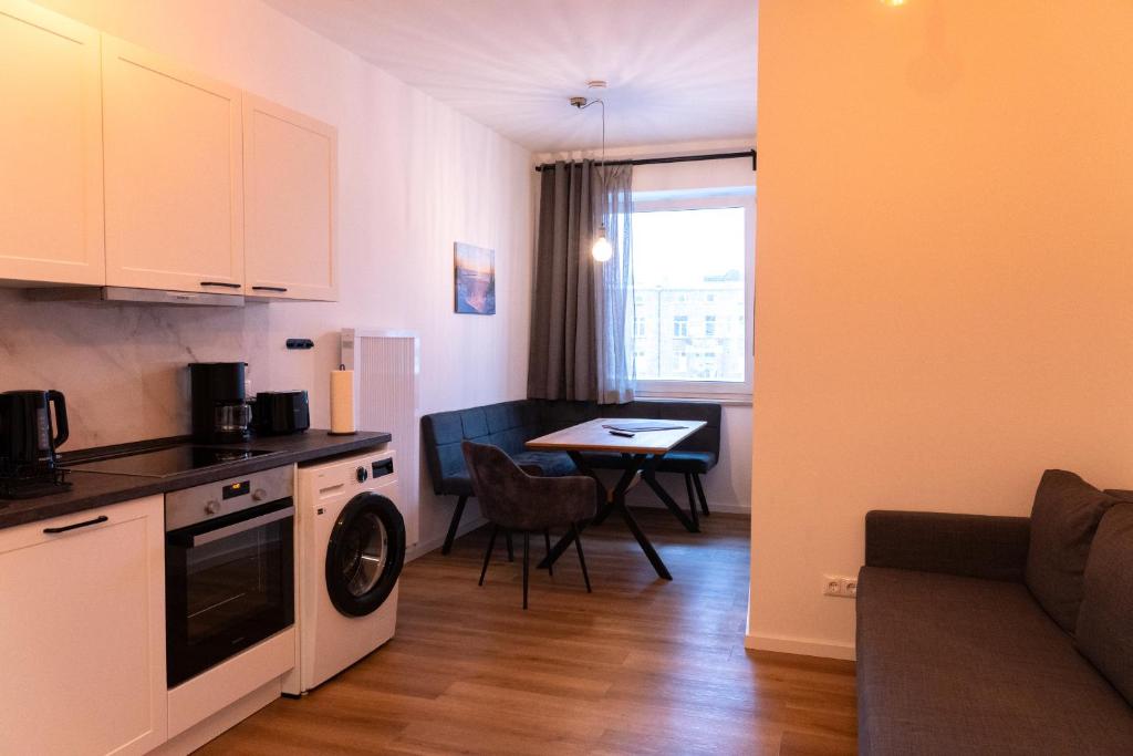 New central 2-3 room apartments with parking near train station & casino 1